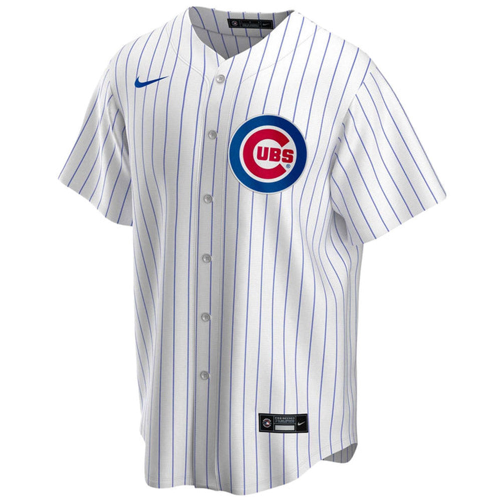 Men's Chicago Cubs Marcus Stroman Cool Base Replica Home Jersey - White